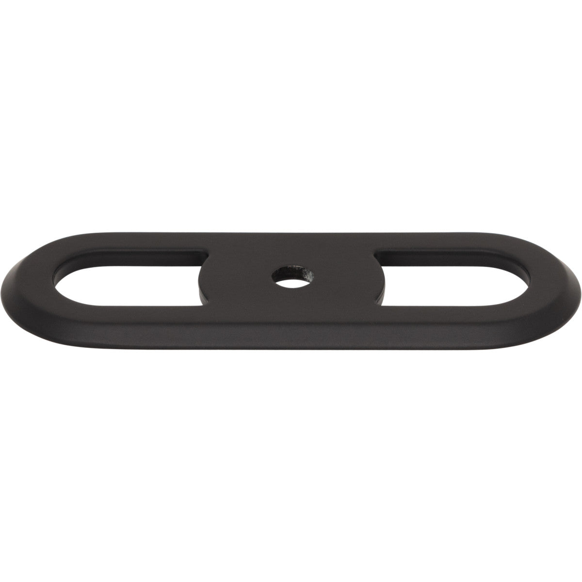 Top Knobs Brockwell Backplate Flat Black / 2 3/4"