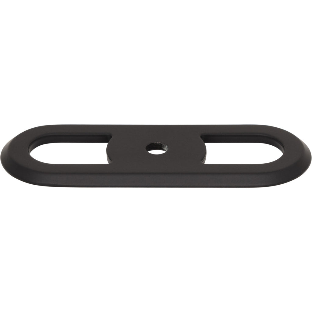Top Knobs Brockwell Backplate Flat Black / 2 3/4"