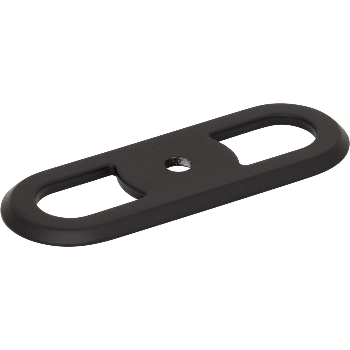 Top Knobs Brockwell Backplate Flat Black / 2 3/4"
