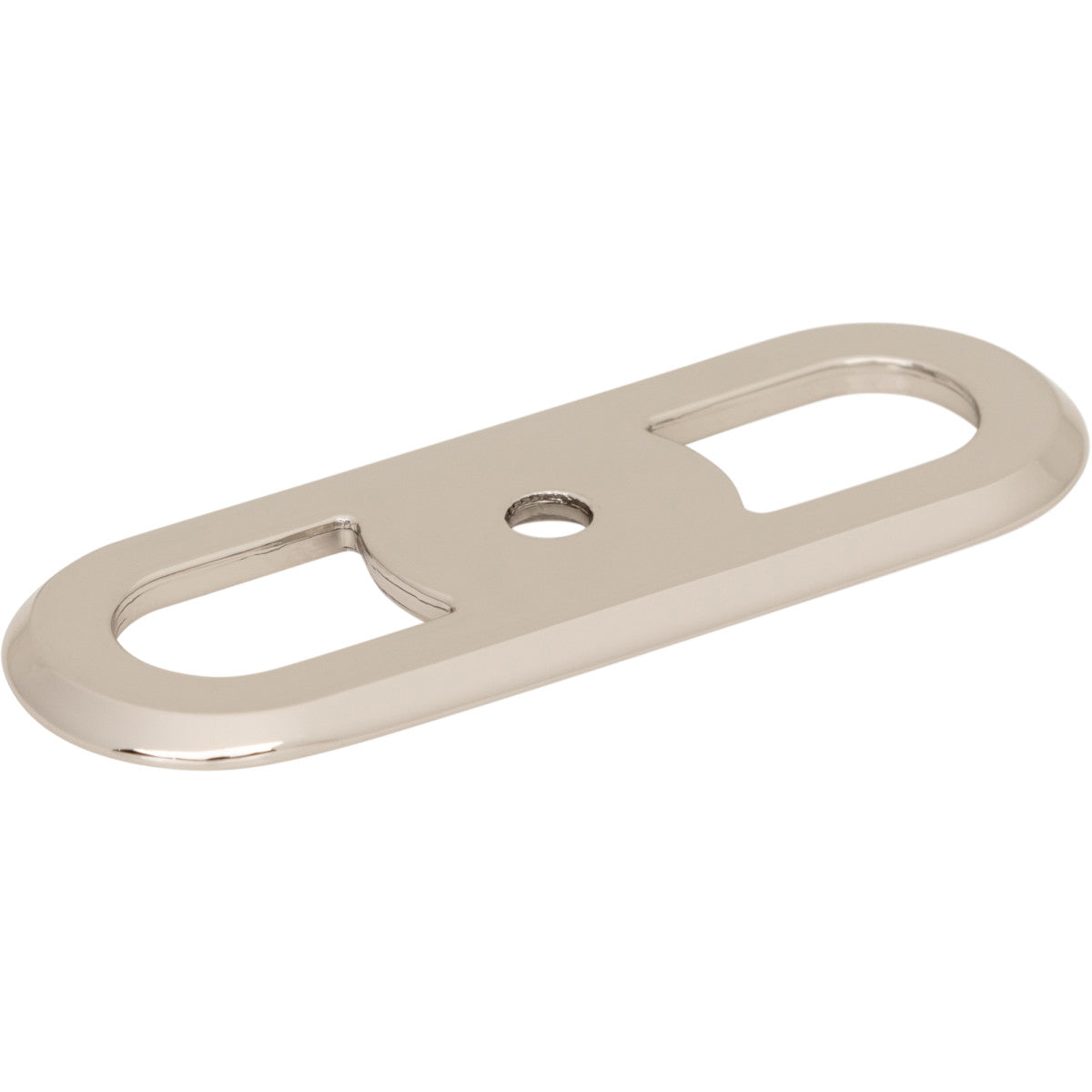 Top Knobs Brockwell Backplate Polished Nickel / 2 3/4"