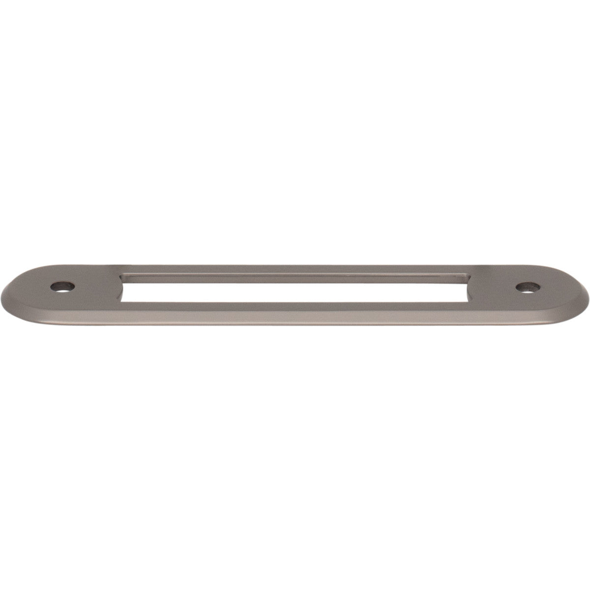 Top Knobs Brockwell Backplate Ash Gray / 3 3/4"