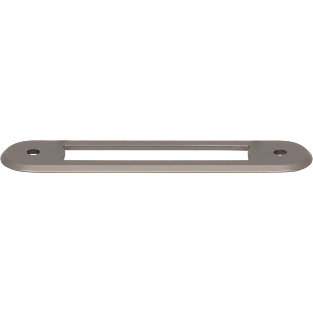 Top Knobs Brockwell Backplate Ash Gray / 3 3/4"