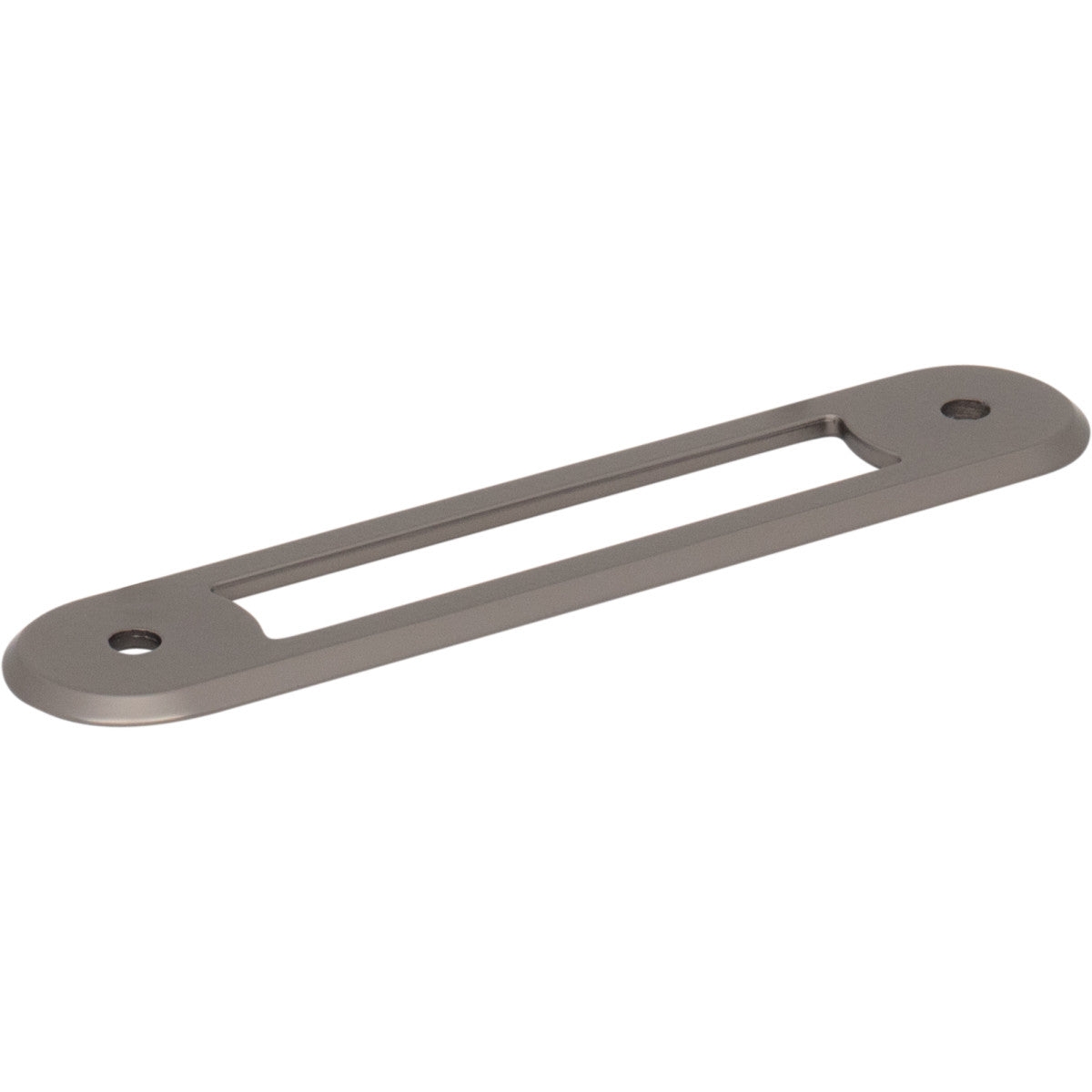 Top Knobs Brockwell Backplate Ash Gray / 3 3/4"