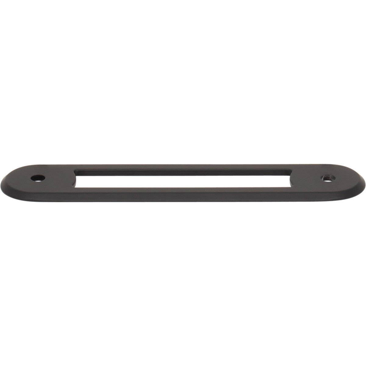 Top Knobs Brockwell Backplate Flat Black / 3 3/4"
