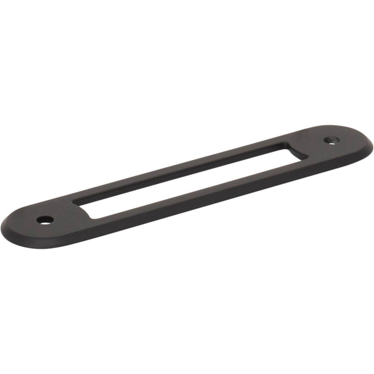 Top Knobs Brockwell Backplate Flat Black / 3 3/4"