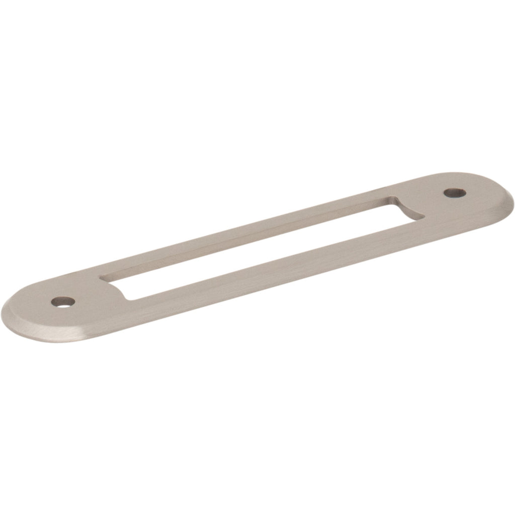 Top Knobs Brockwell Backplate Brushed Satin Nickel / 3 3/4"