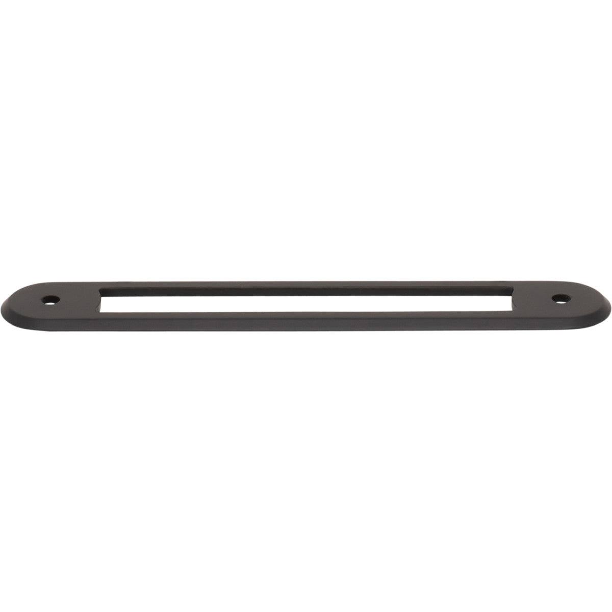 Top Knobs Brockwell Backplate Flat Black / 5 1/16"