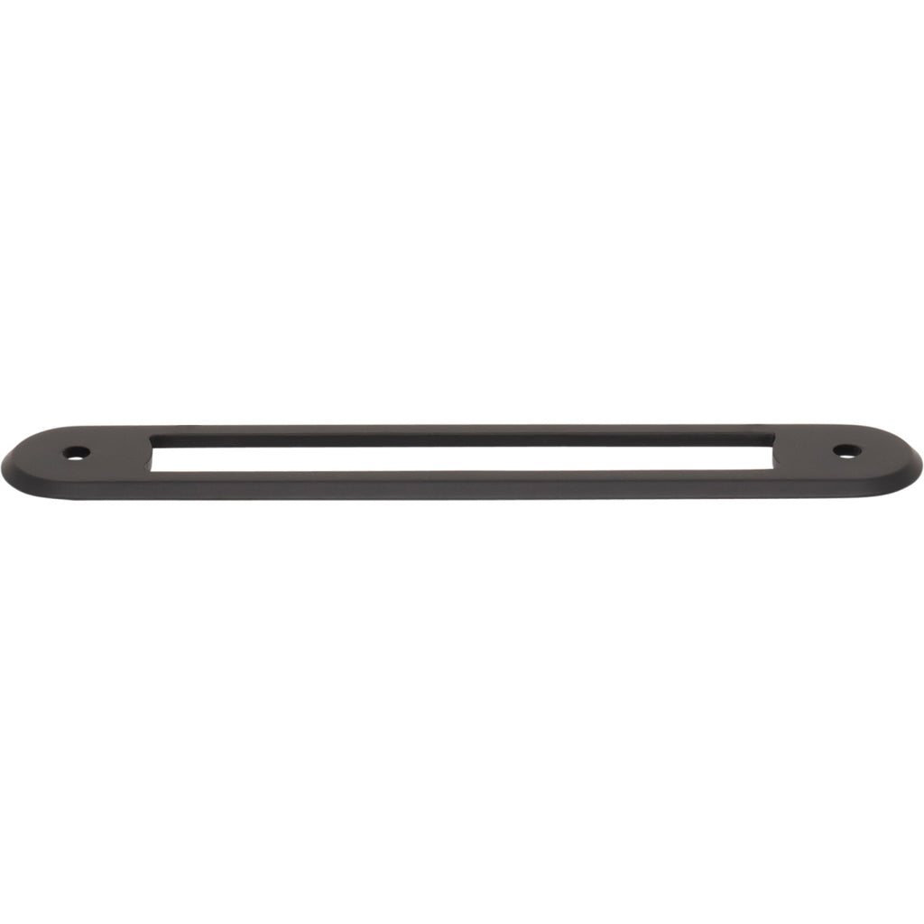 Top Knobs Brockwell Backplate Flat Black / 5 1/16"