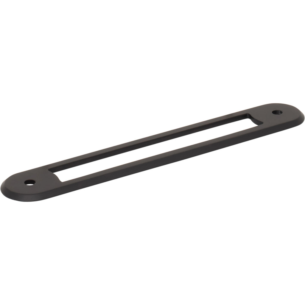 Top Knobs Brockwell Backplate Flat Black / 5 1/16"