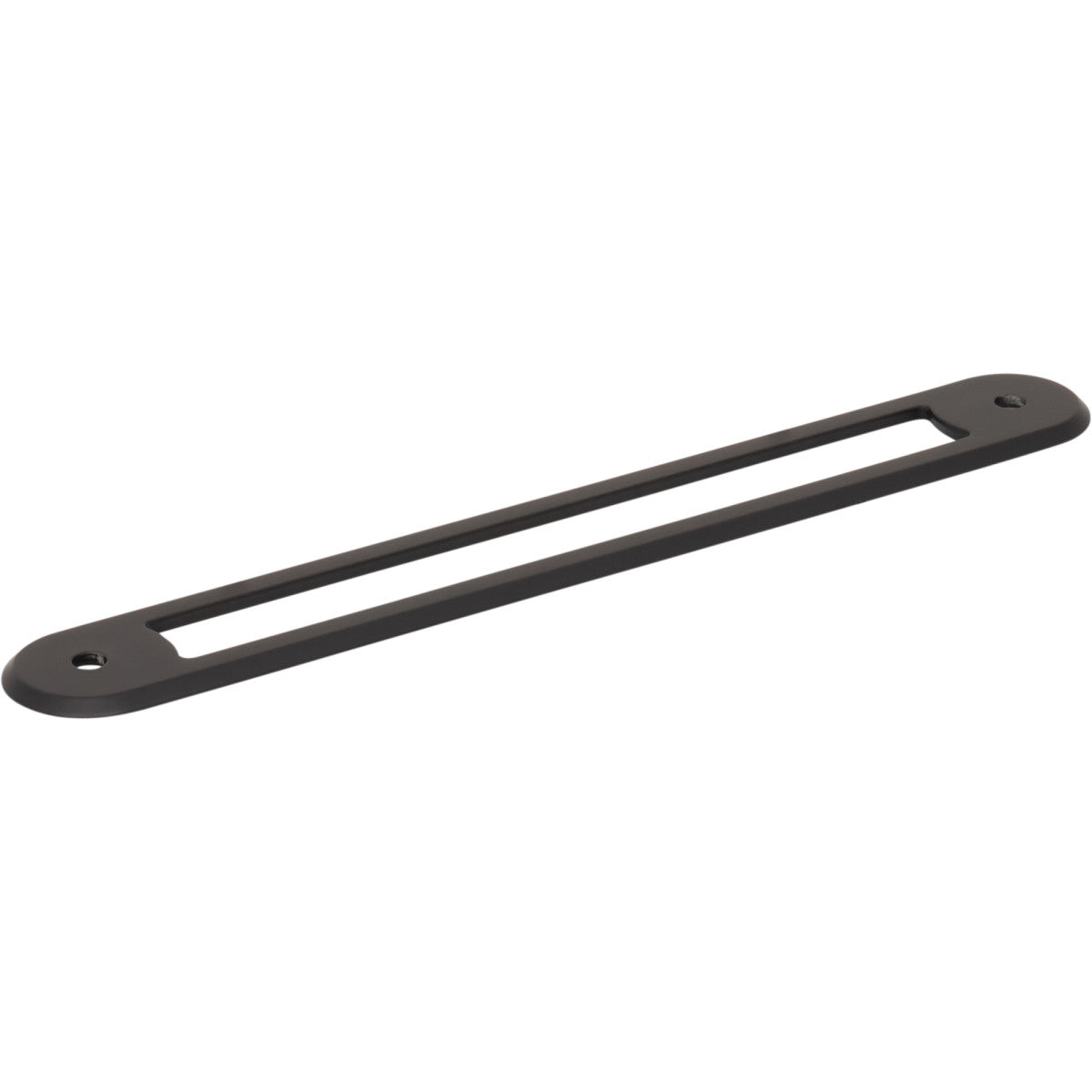 Top Knobs Brockwell Backplate Flat Black / 6 5/16"