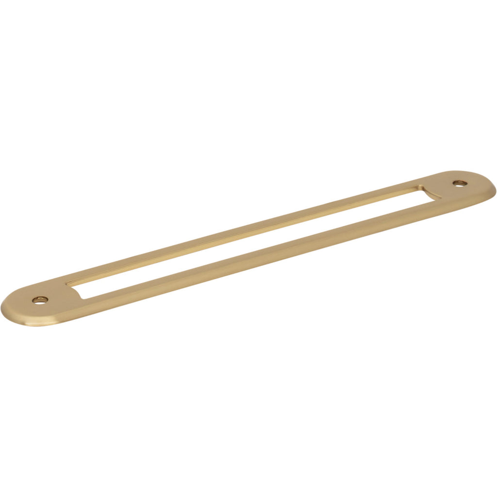 Top Knobs Brockwell Backplate Honey Bronze / 6 5/16"