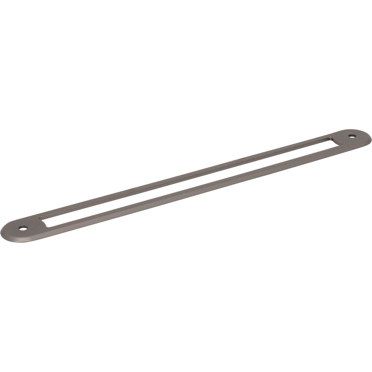 Top Knobs Brockwell Backplate Ash Gray / 8 13/16"