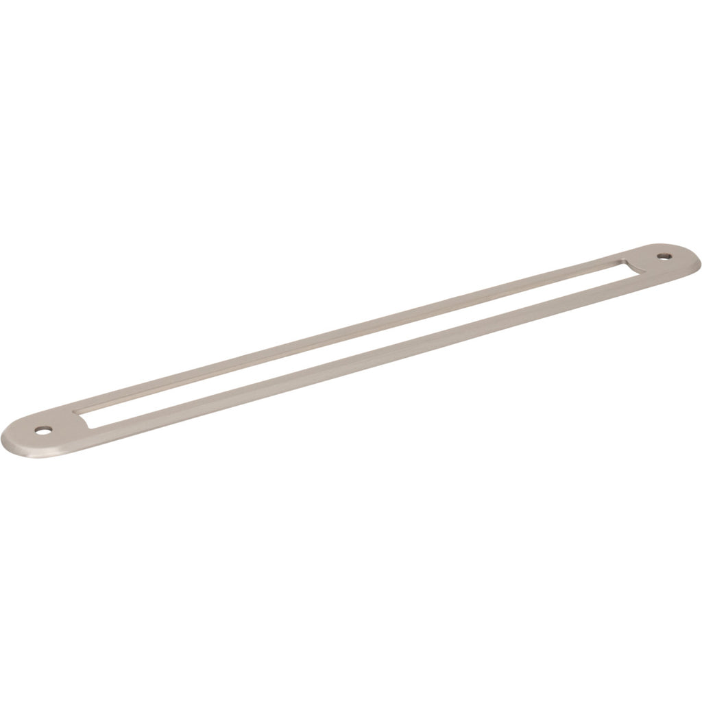 Top Knobs Brockwell Backplate Brushed Satin Nickel / 8 13/16"