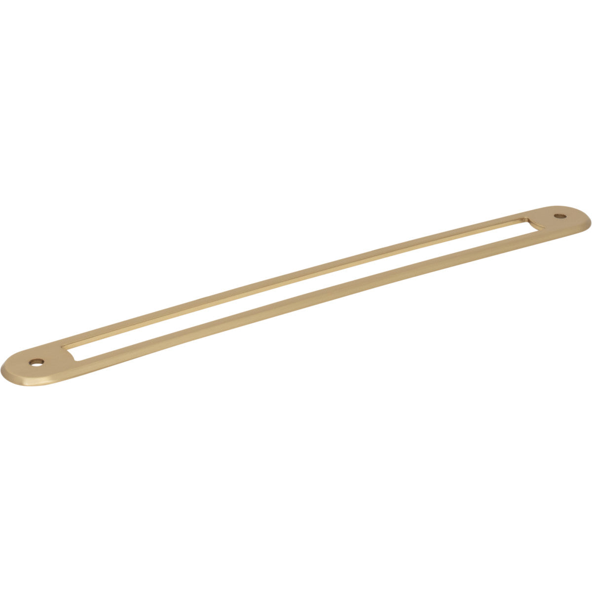 Top Knobs Brockwell Backplate Honey Bronze / 8 13/16"