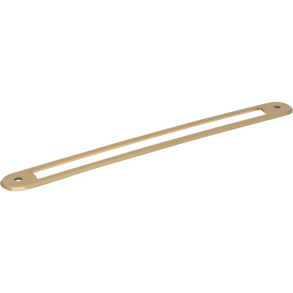 Top Knobs Brockwell Backplate Honey Bronze / 8 13/16"