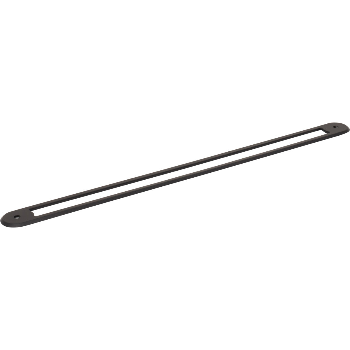 Top Knobs Brockwell Backplate Flat Black / 12"