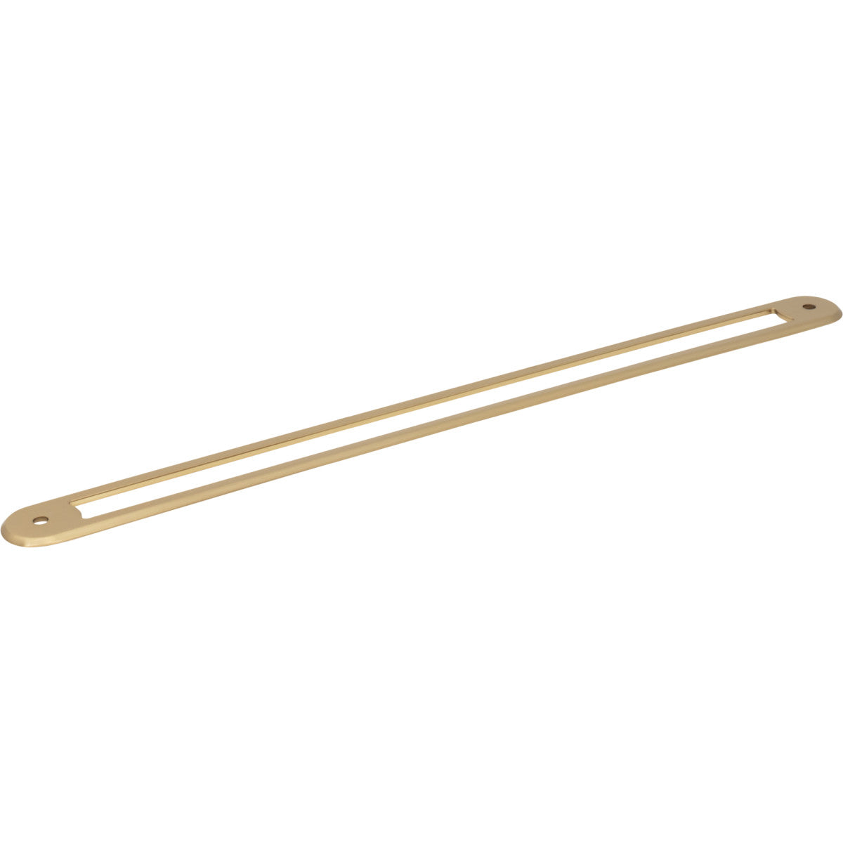 Top Knobs Brockwell Backplate Honey Bronze / 12"