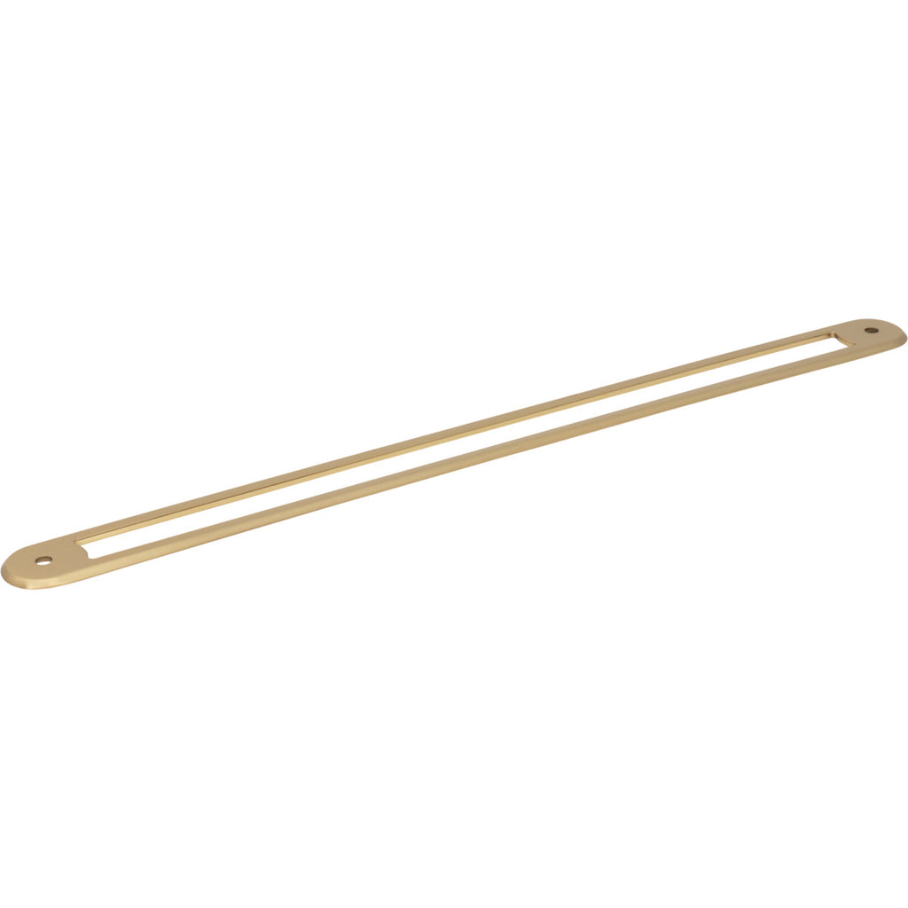 Top Knobs Brockwell Backplate Honey Bronze / 12"