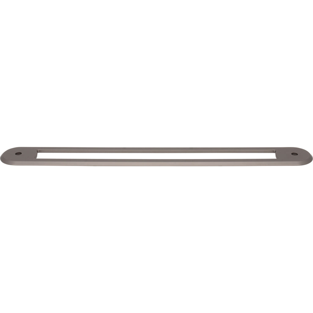 Top Knobs Brockwell Appliance Backplate Ash Gray / 12"