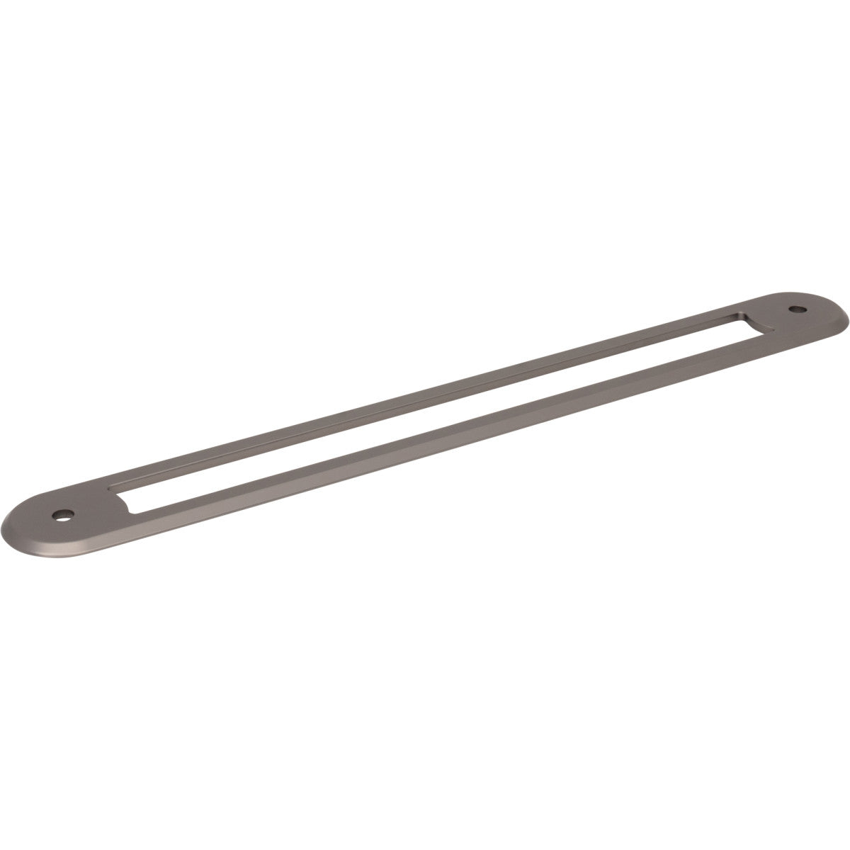 Top Knobs Brockwell Appliance Backplate Ash Gray / 12"