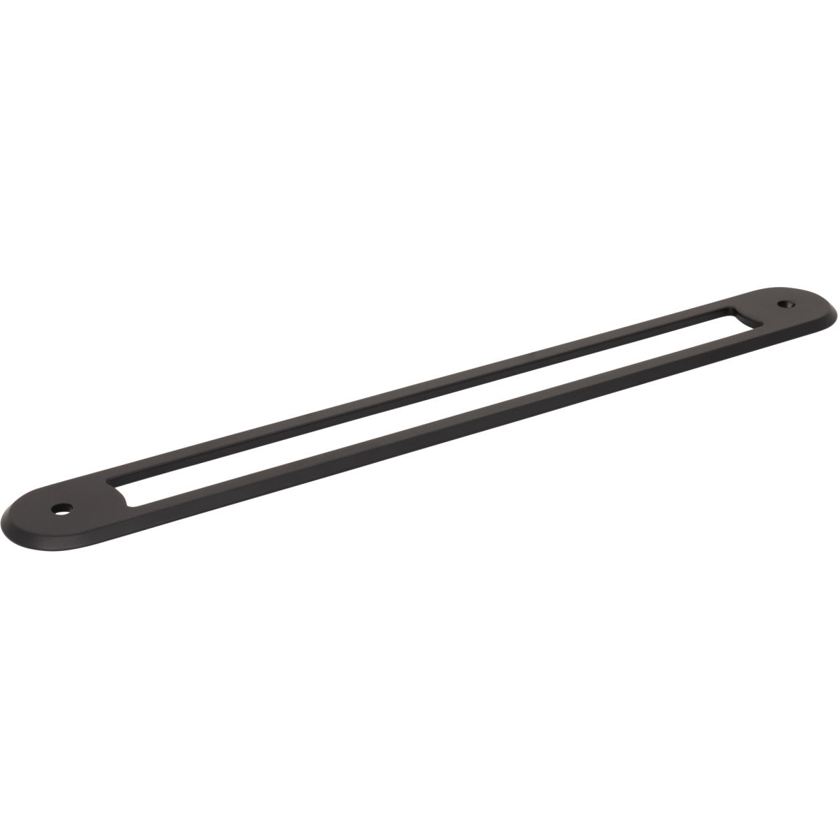 Top Knobs Brockwell Appliance Backplate Flat Black / 18"