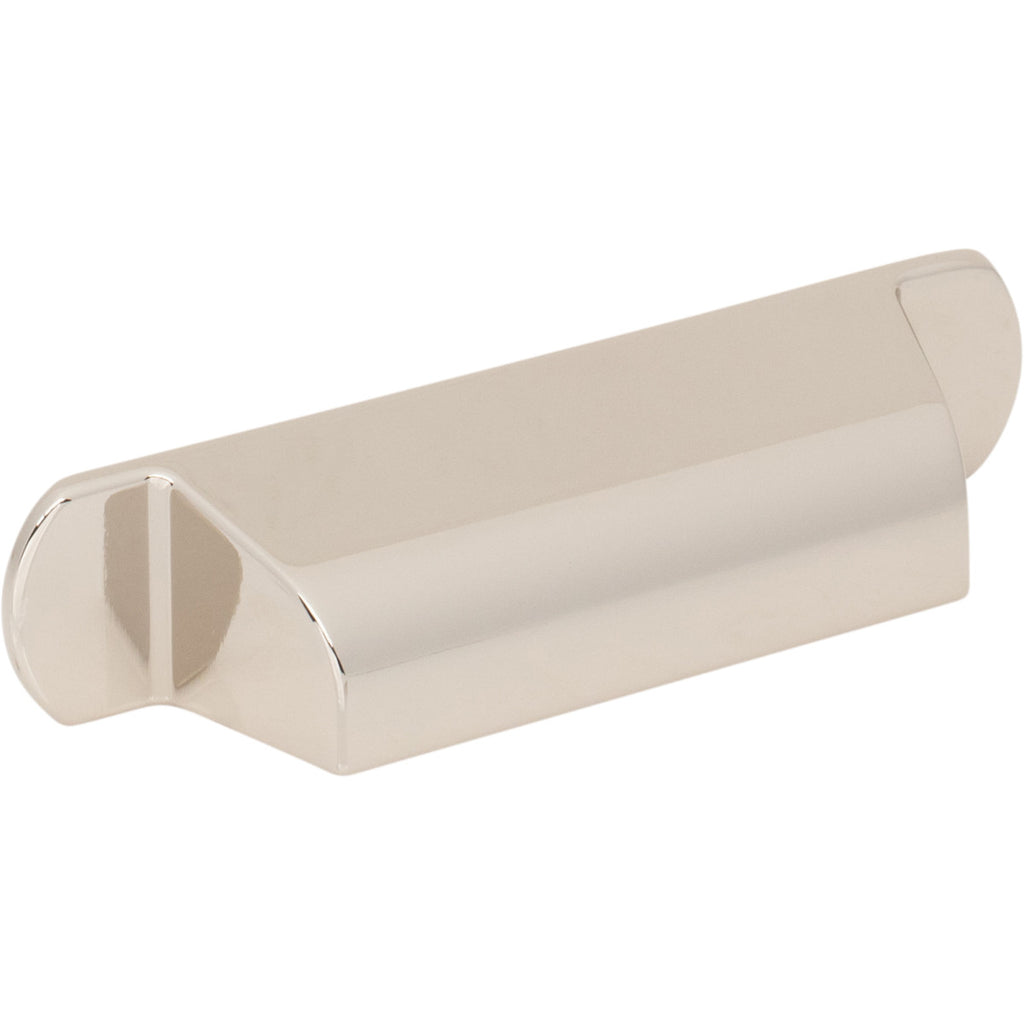 Top Knobs Cressing Cup Pull Polished Nickel / 2 3/4"