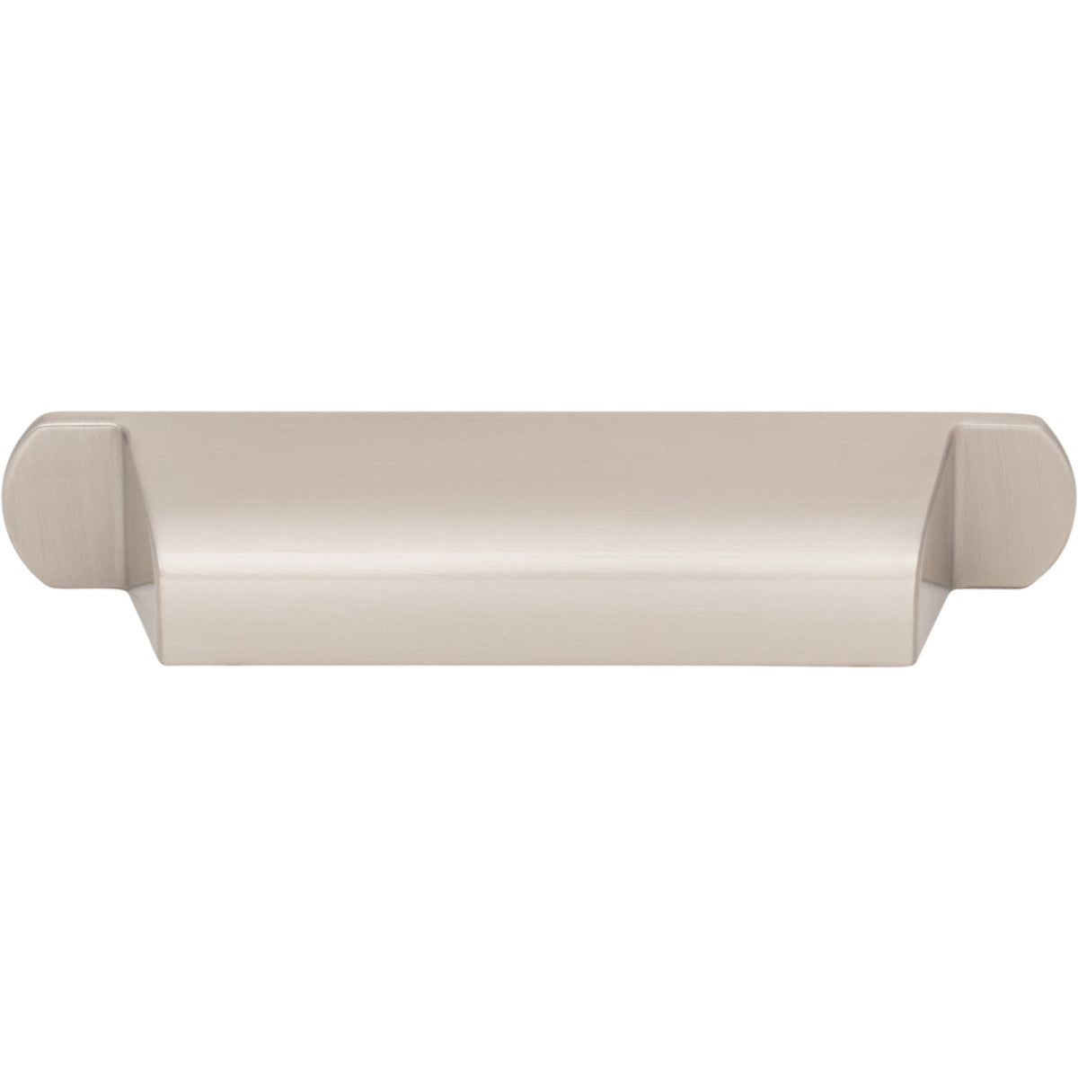 Top Knobs Cressing Cup Pull Brushed Satin Nickel / 3 3/4"