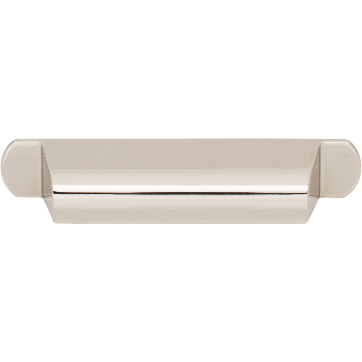 Top Knobs Cressing Cup Pull Polished Nickel / 3 3/4"