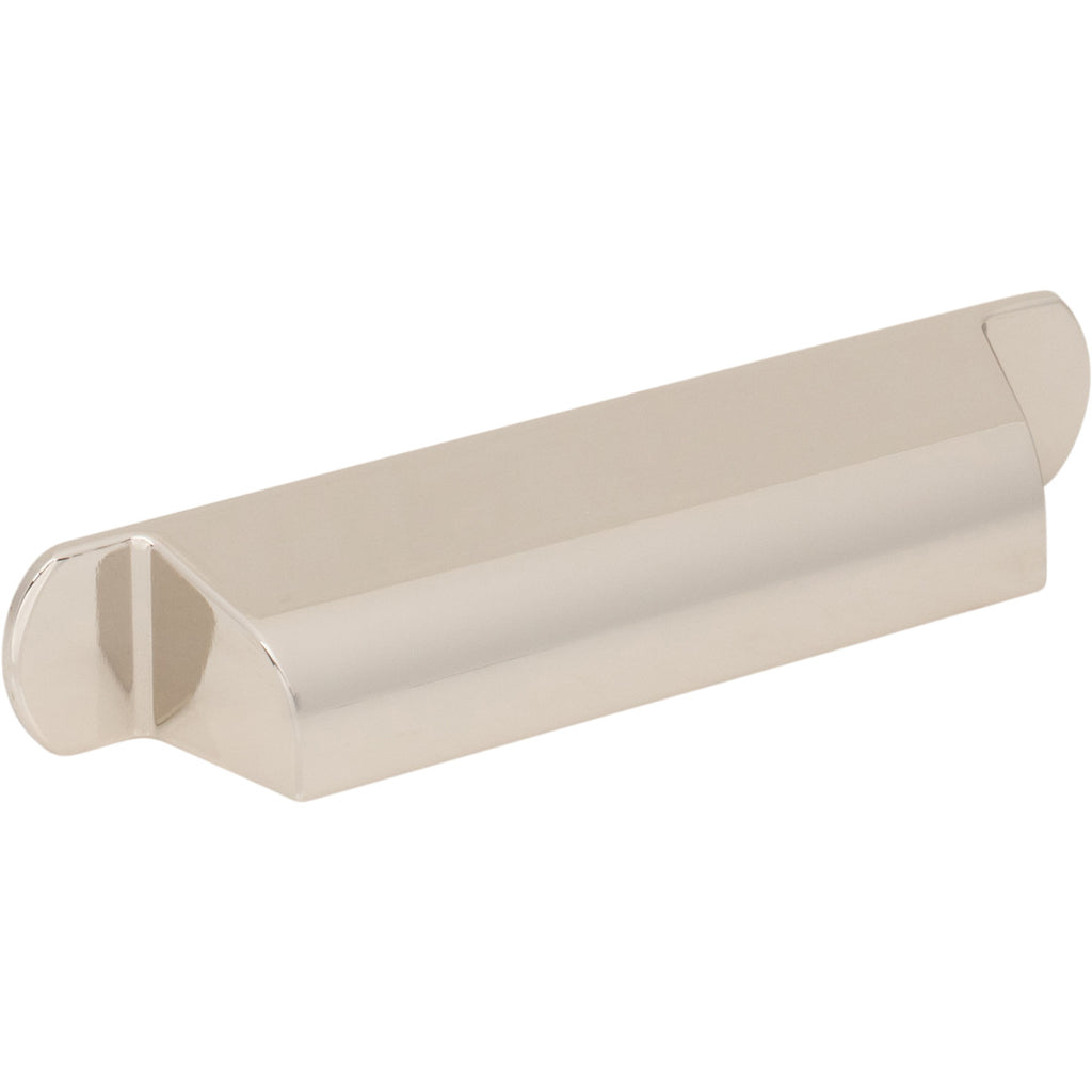 Top Knobs Cressing Cup Pull Polished Nickel / 3 3/4"