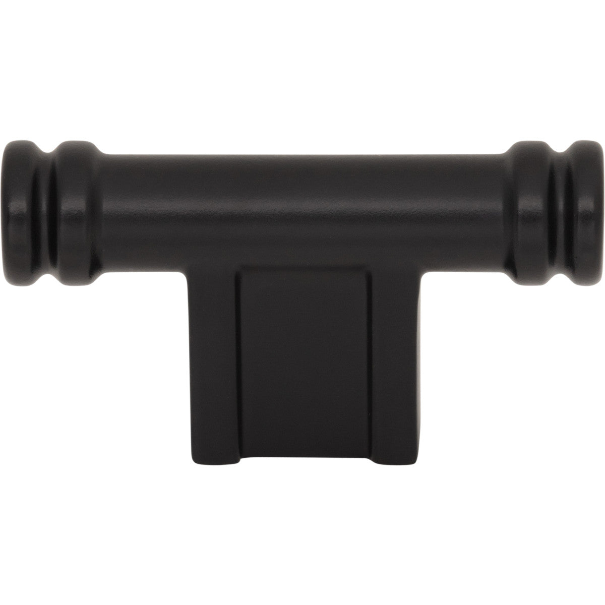 Top Knobs Newburn T-Knob Flat Black / 1 1/4"