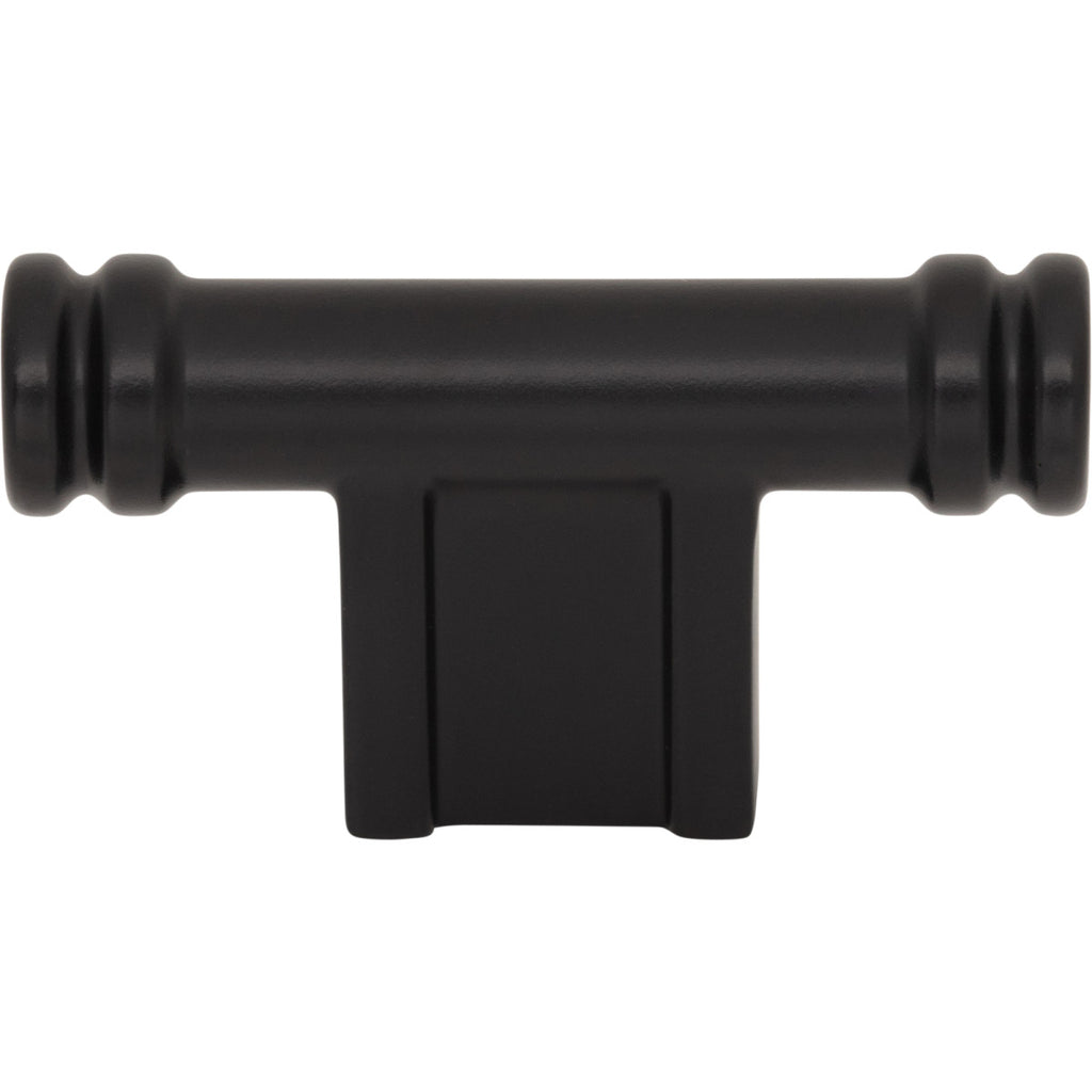 Top Knobs Newburn T-Knob Flat Black / 1 1/4"
