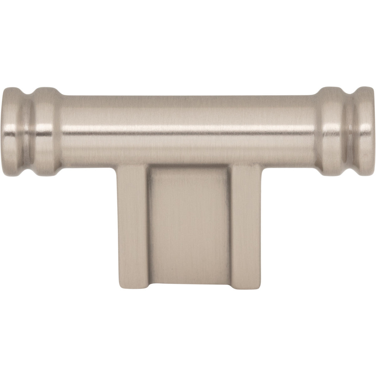 Top Knobs Newburn T-Knob Brushed Satin Nickel / 1 1/4"