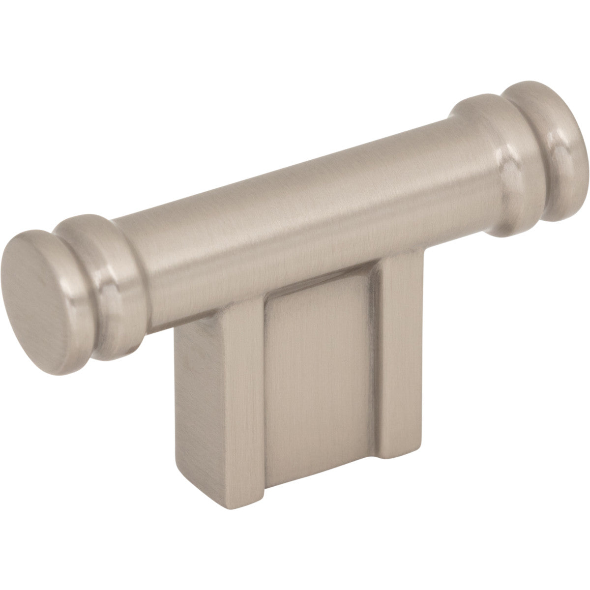 Top Knobs Newburn T-Knob Brushed Satin Nickel / 1 1/4"