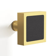 Tanners Craft L121 1.25 Inch Square Cabinet Knob With Flared Post