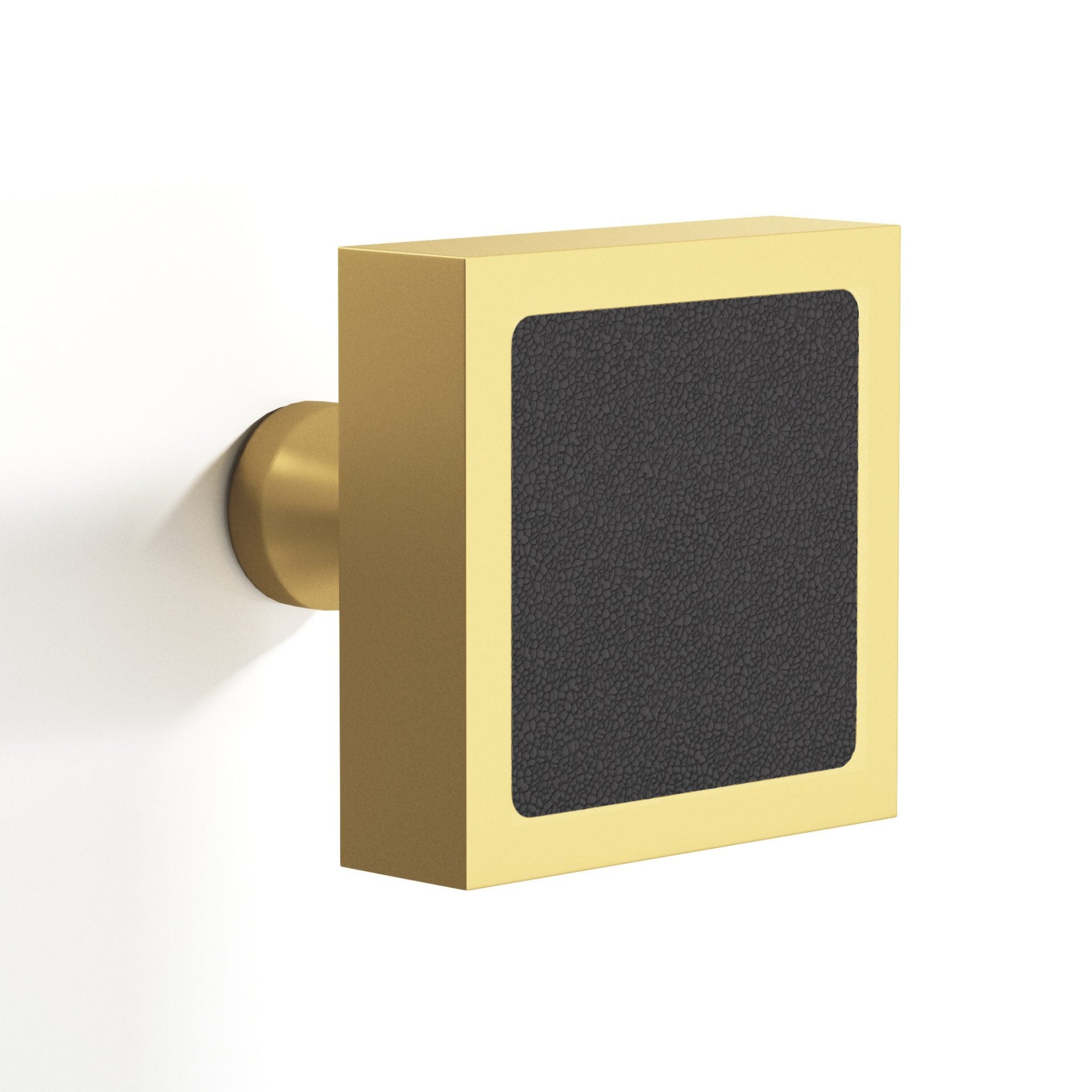 Tanners Craft L121 1.25 Inch Square Cabinet Knob With Flared Post