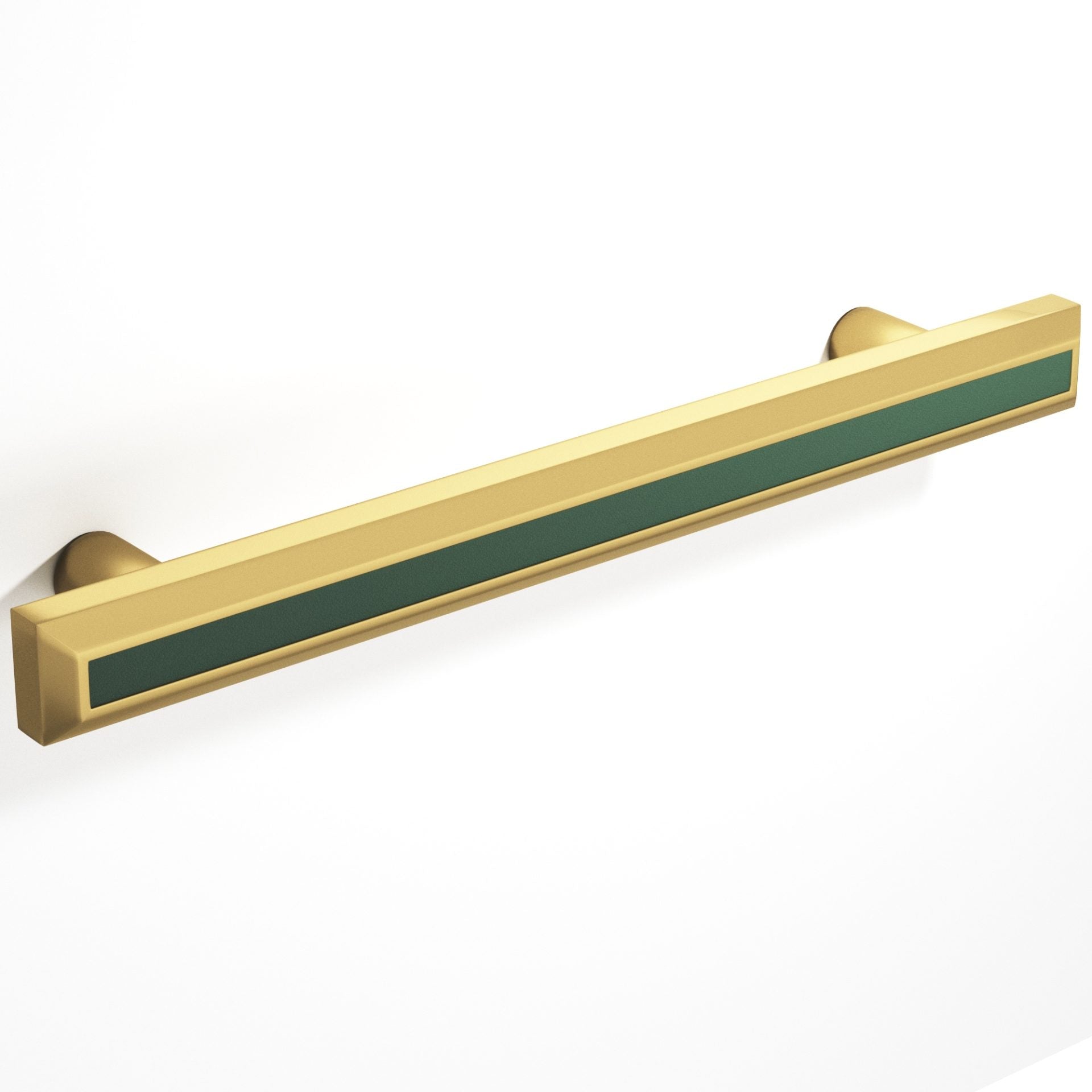 Tanners Craft L270-10 10 Inch Rectangular, Beveled Cabinet Pull With Straight Posts