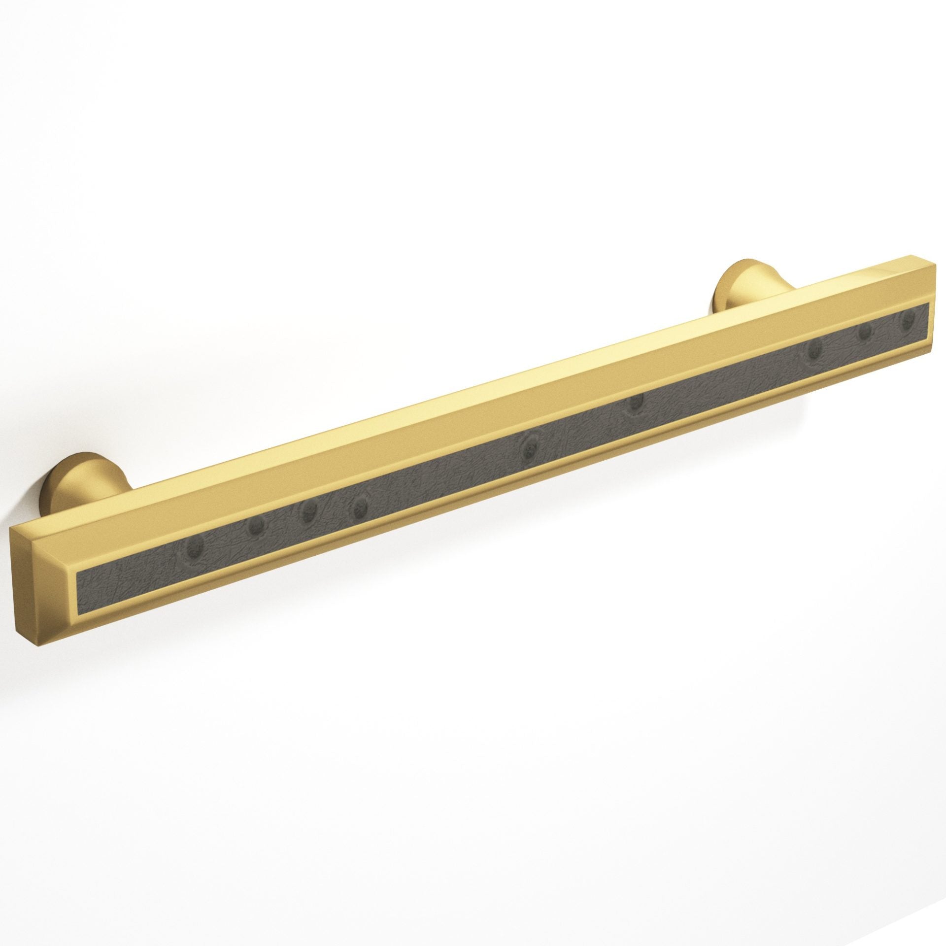 Tanners Craft L272-6 6 Inch Rectangular, Beveled Cabinet Pull With Flared Posts