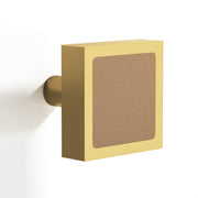 Tanners Craft L520 1 Inch Square Cabinet Knob With Straight Post