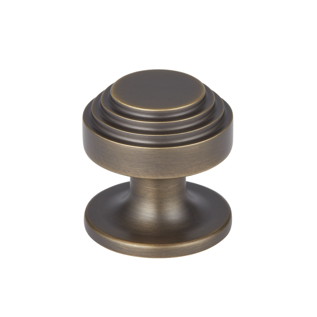 SAS - 25mm - Victoria Stepped Cabinet Knob by Armac Martin - New York Hardware