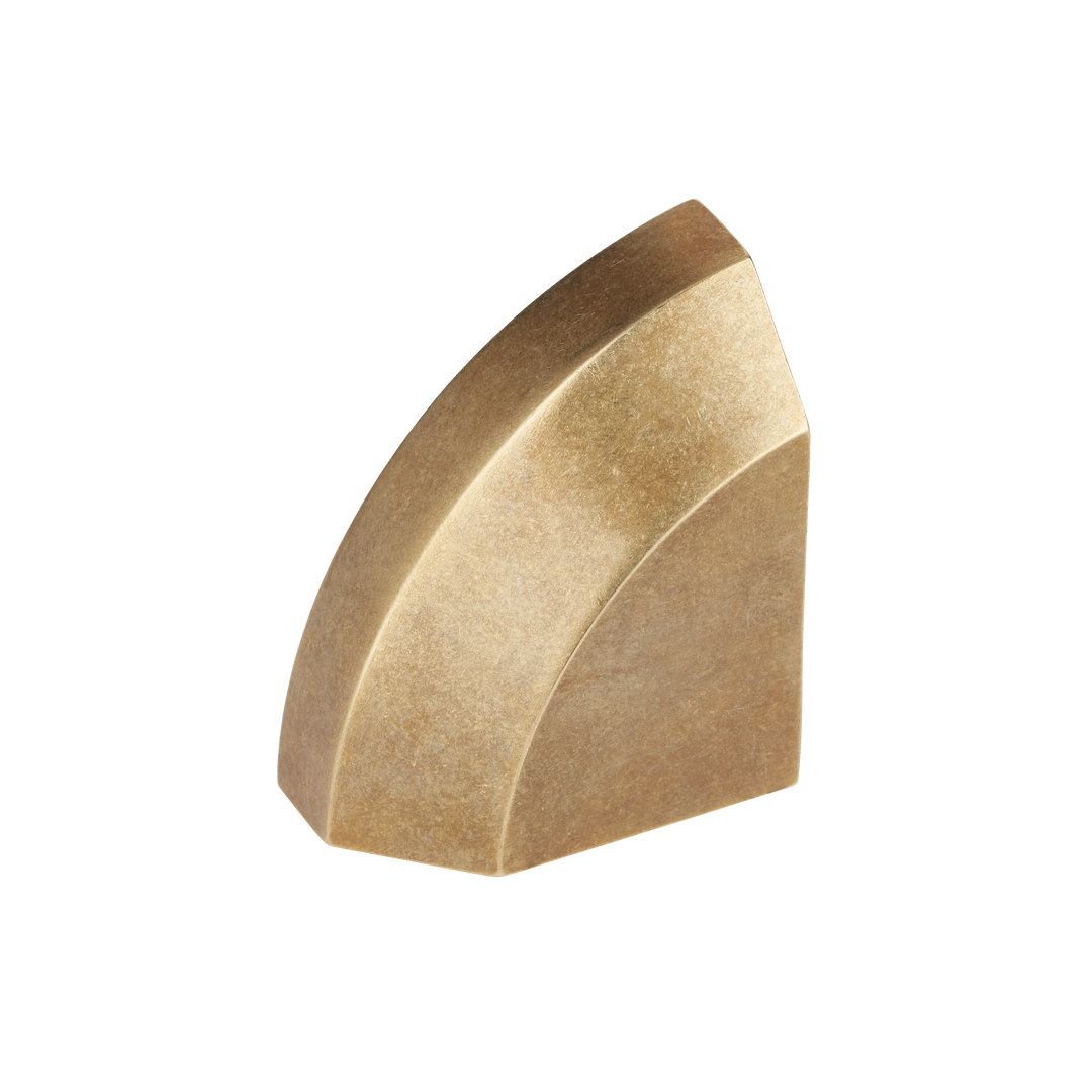 BEL - 38mm - Victoria Left Handed Plain Finger Cup Pull Handle by Armac Martin - New York Hardware