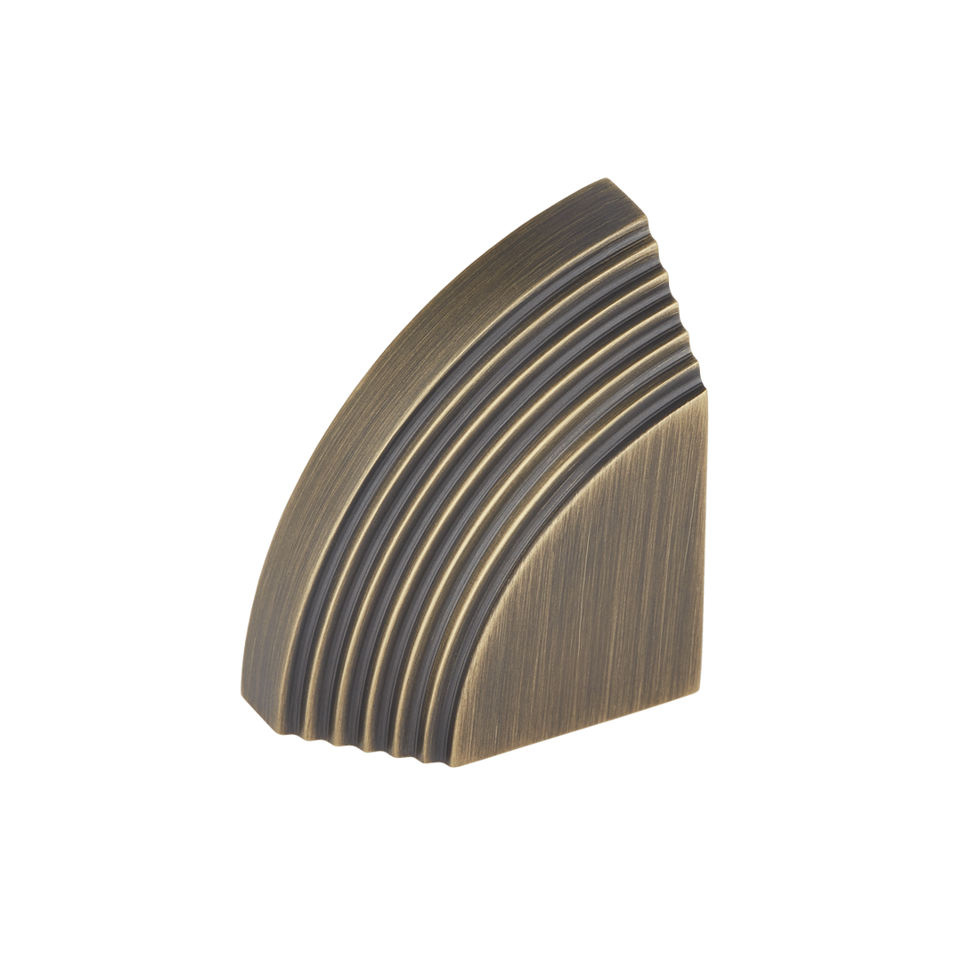 SAS - 38mm - Victoria Left Handed Stepped Finger Cup Pull Handle by Armac Martin - New York Hardware