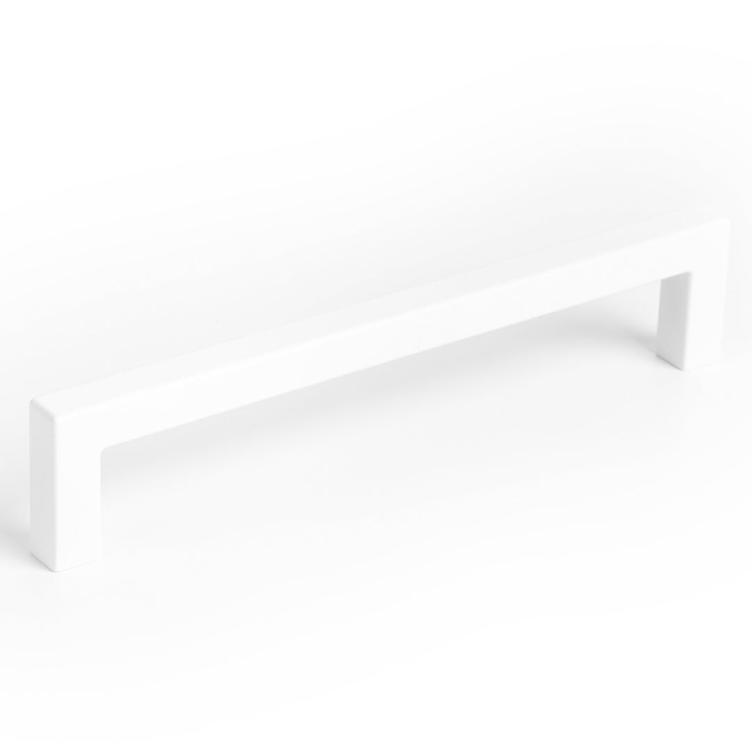 U - CC128L136mm Handle Matt white