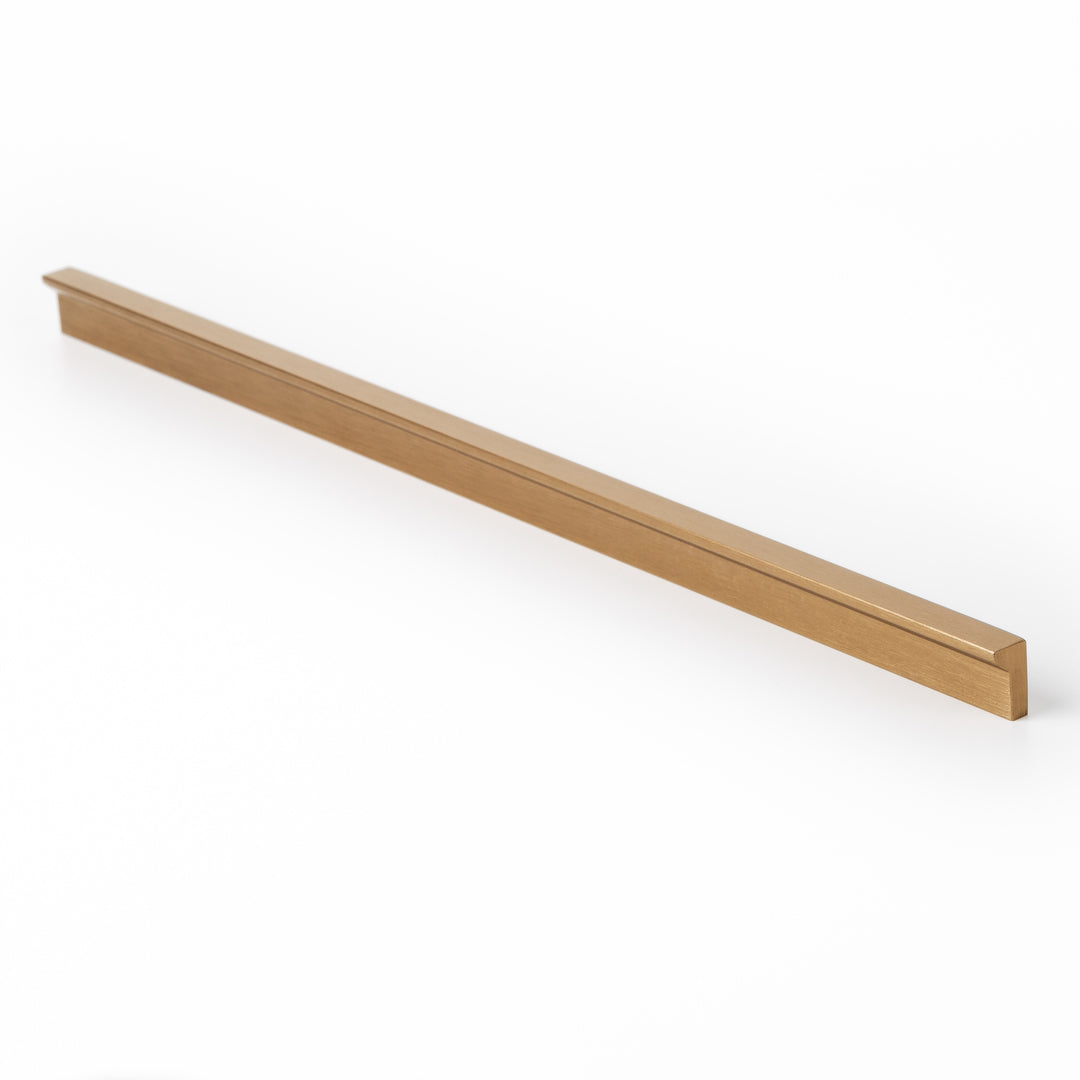 ANGLE - CC192L300mm Handle Brushed dark brass