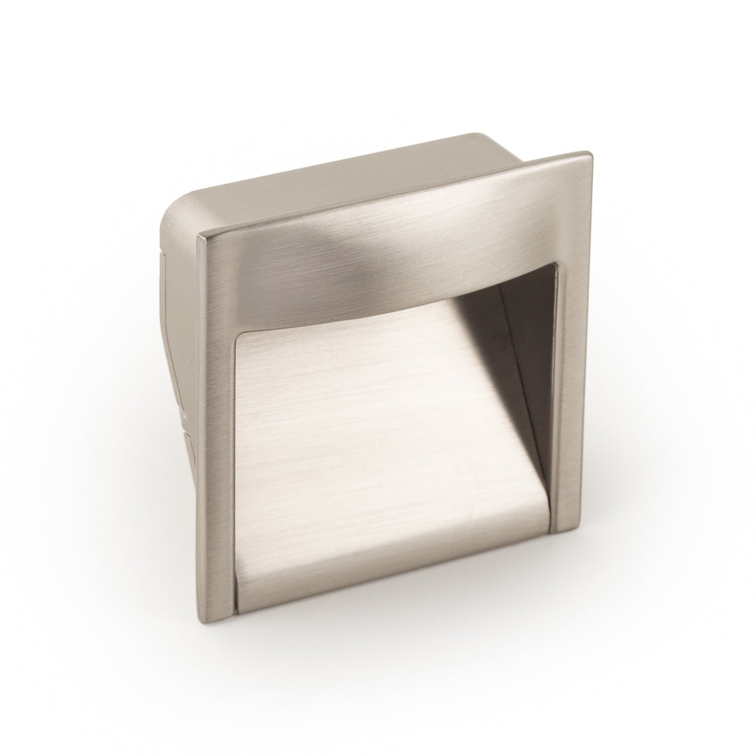 WAVE - CC32L45mm Recessed Handle Brushed nickel