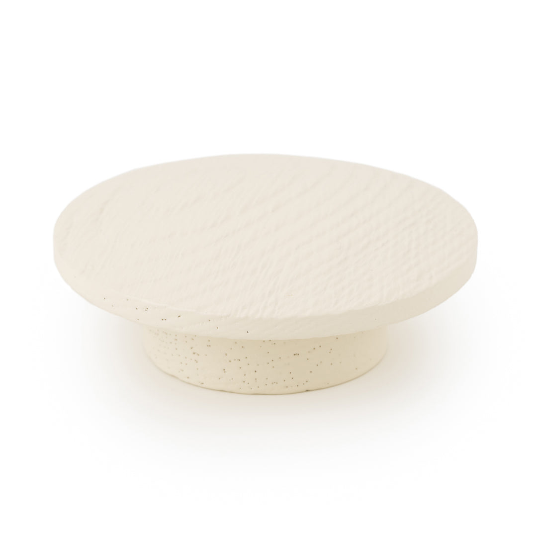 ECHO - D60mm Knob White brushed