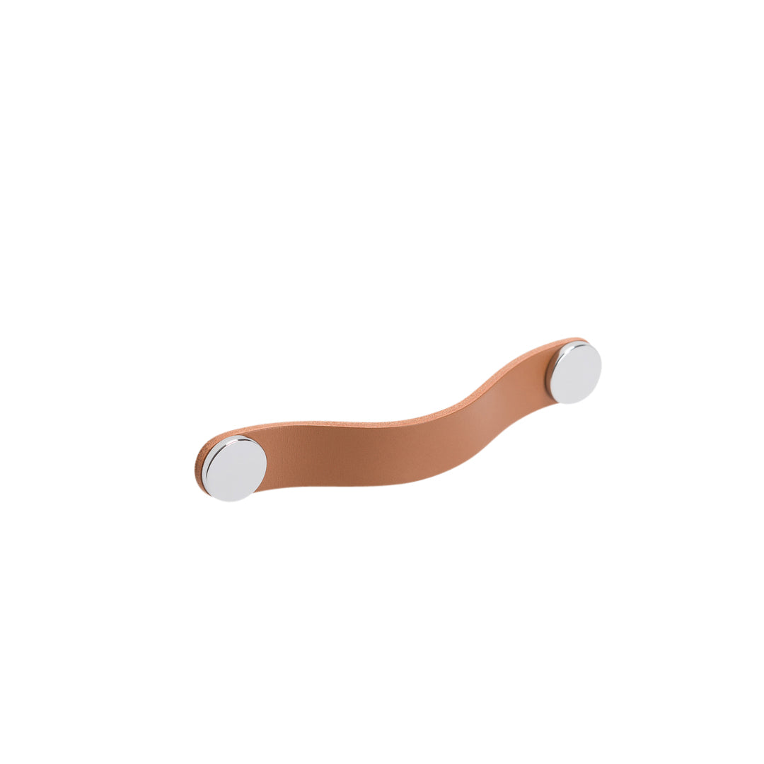 FLEXA - CC128L150mm Handle Beige + polished chrome