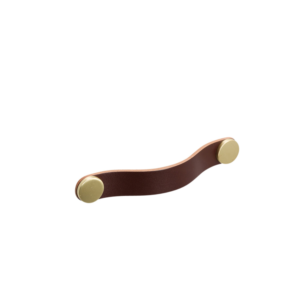 FLEXA - CC128L150mm Handle Brown + brushed brass