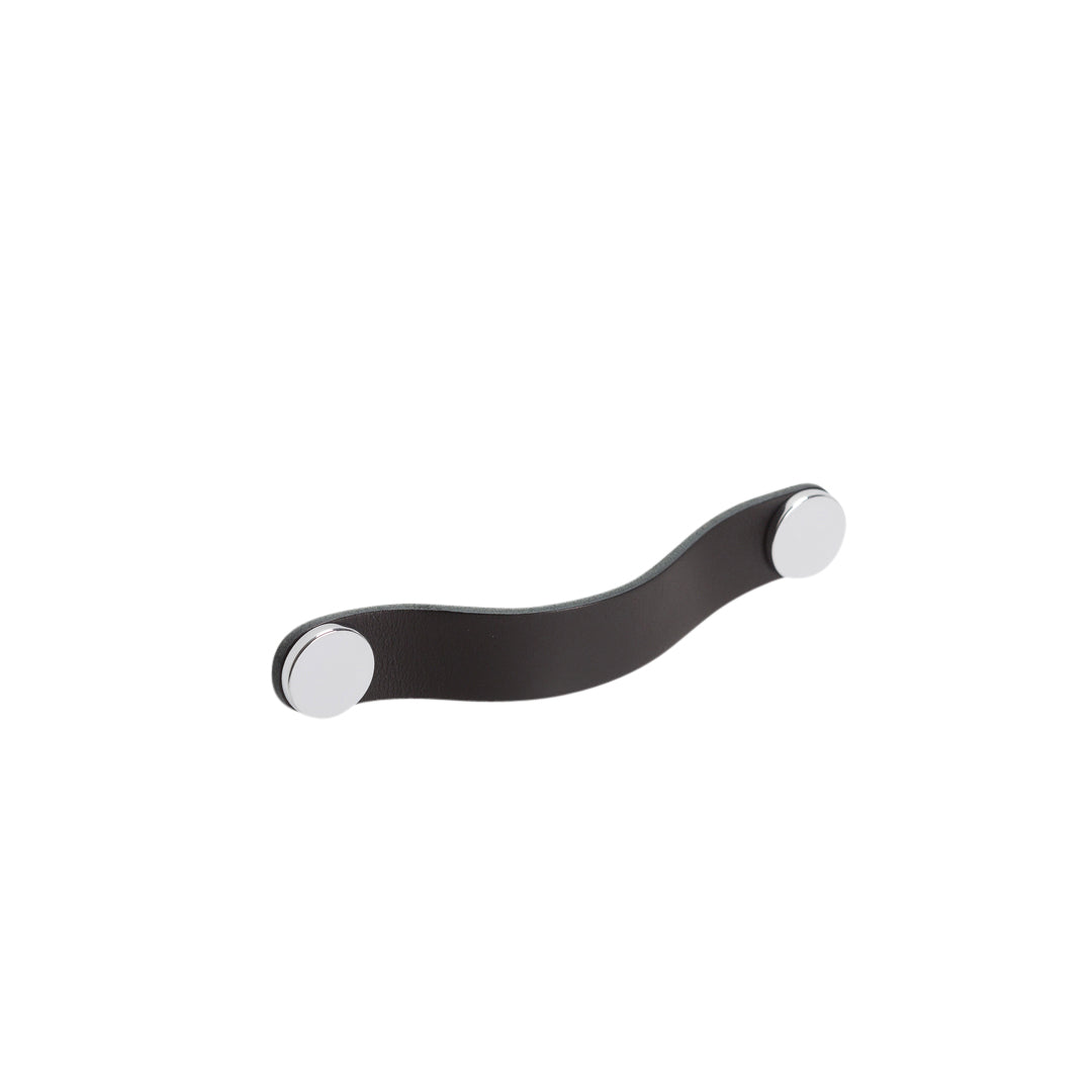 FLEXA - CC128L150mm Handle Black + polished chrome