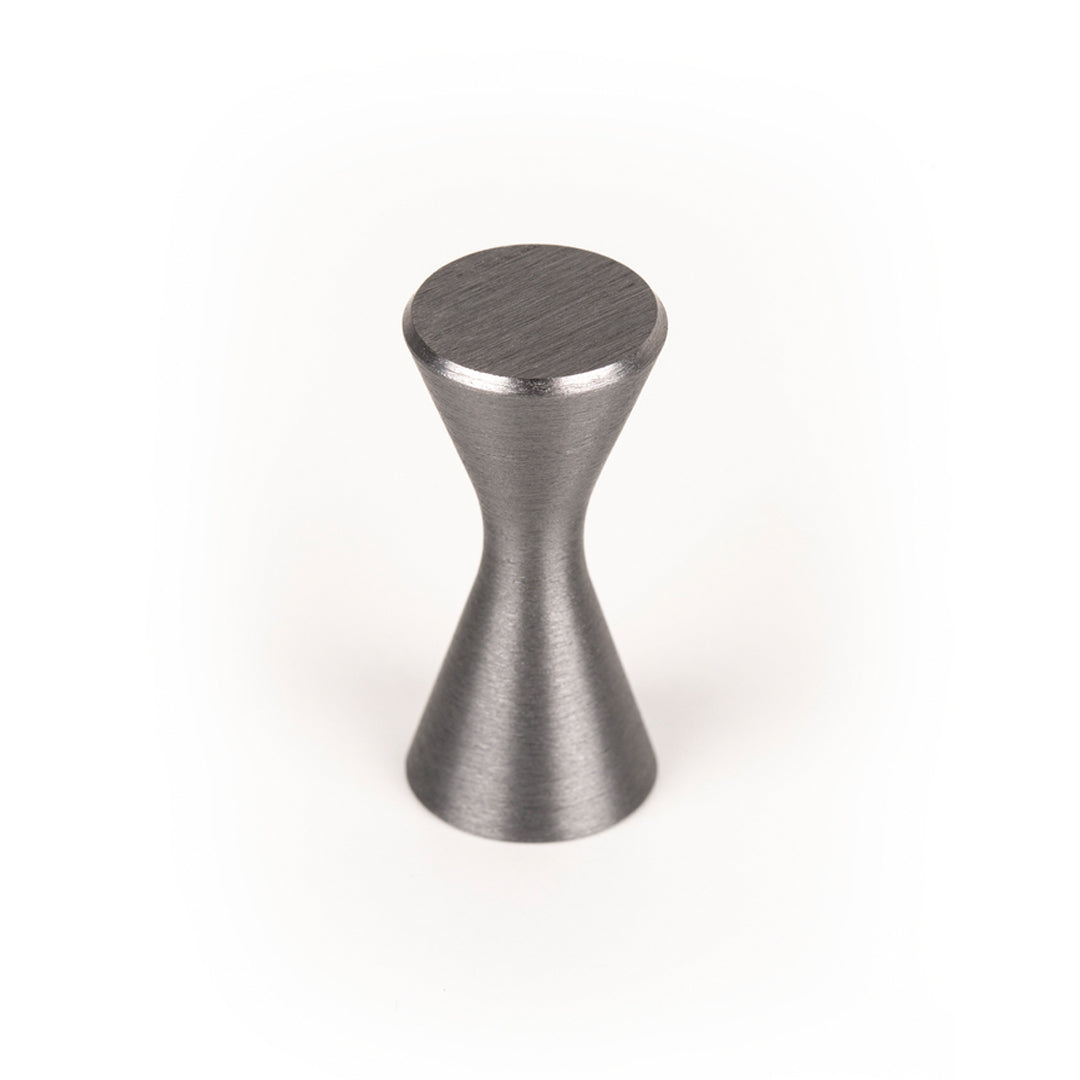 DIABOLO - 14x31mm Knob Brushed grey