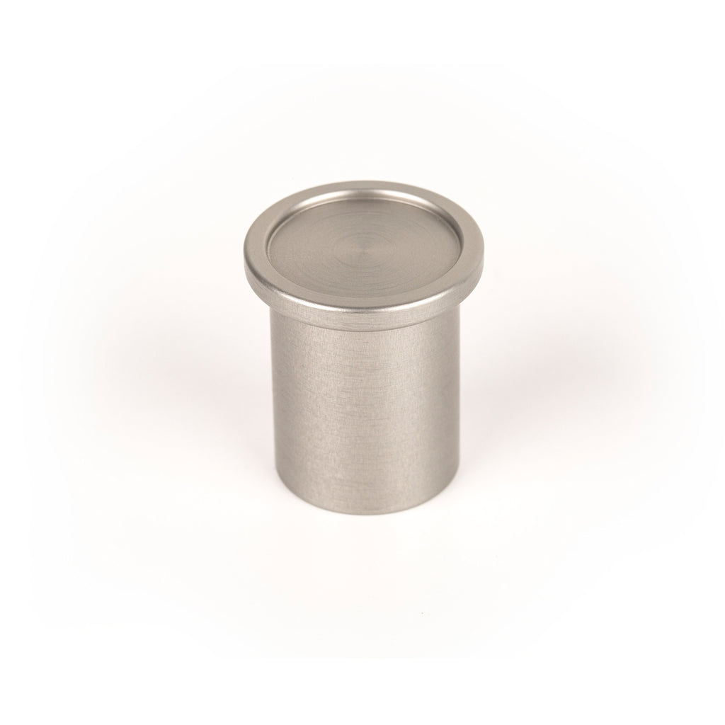 ROUND - 25x28mm Knob Stainless Steel look